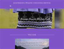 Tablet Screenshot of janeburning.com